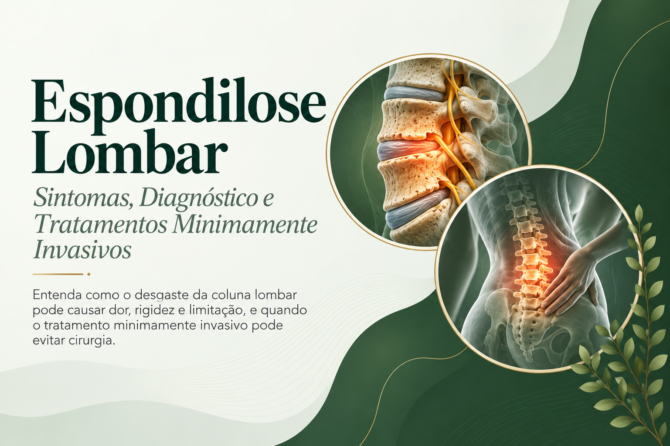 Espondilose Lombar: o que é, sintomas e quando o tratamento minimamente invasivo evita a cirurgia